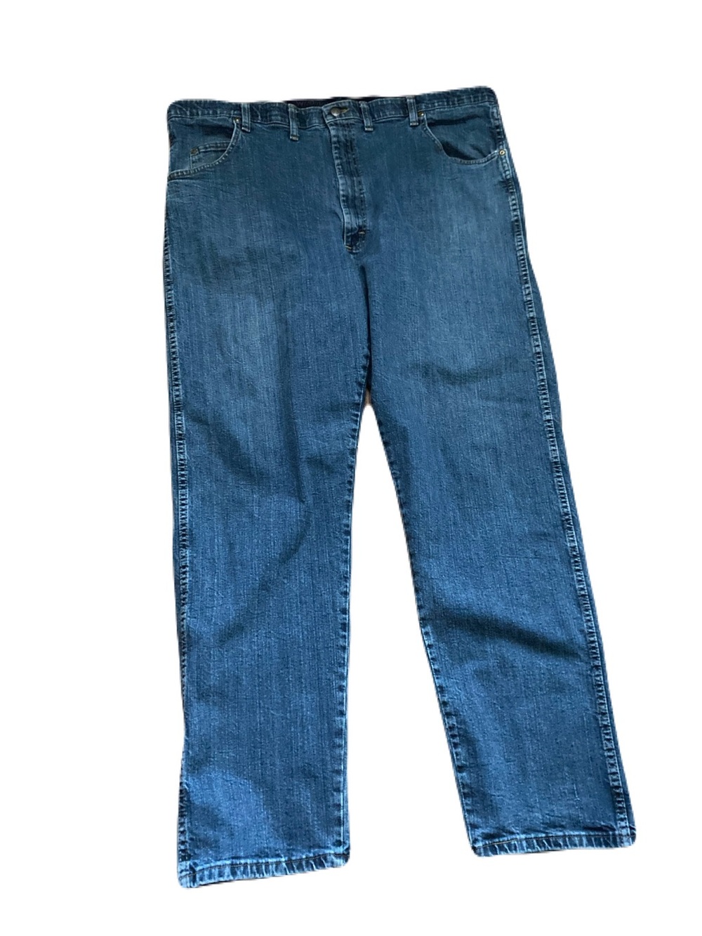 Wrangler Men's Straight-Leg Denim Jeans in Blue